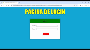 Planilhas Google | Criando Página (App) Web HTML de Login | Apps Script | CÓDIGOS PRONTOS