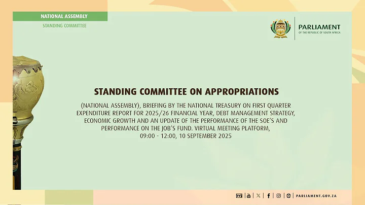 Standing Committee on Appropriations, 10 September 2025