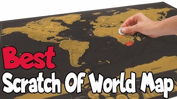 Travel Edition Scratch Of World Map | Best Travel Accessories 2019