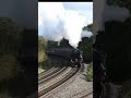 Flying Scotsman Steams Around Bend #train #trainspotting #railfan