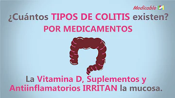 ¿Cuáles son los 3 tipos de colitis?