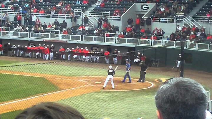 UGA v Presbyterean 2-18-12 Brett DeLoach delivers....
