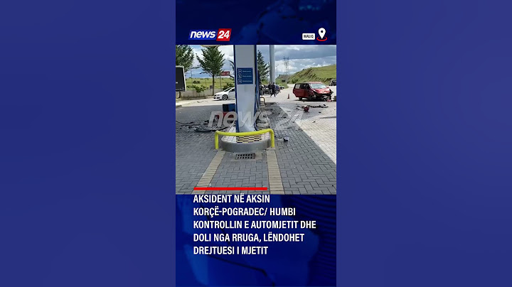 Aksident në aksin Korçë-Pogradec/ Humbi kontrollin e automjetit