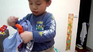 20100426_臭哥曬衣服