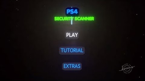 (Dreams PS4) Menu (Tutorial)