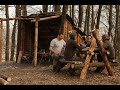 Bushcraft Camp With Our Wives : Permanent Shelter | Outdoor Table Build ( 2021 )