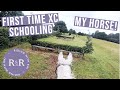 FIRST TIME CROSS COUNTRY TRAINING MY HORSE | GoPro Cross Country | UK Equestrian YouTuber