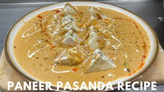 Paneer Pasanda Recipe | पनीर पसंदा रेसिपी | Restaurant Style Paneer Pasanda | Stuffed Paneer Pasanda