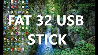 FAT32 File System On a USB Drive