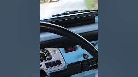 02/21/2019 Toyota fj40 1980  testing transmission / wipper