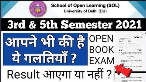 3rd & 5th Semester OBE Exam  Student Very Important Video All Doubt Clear Results By Future Study✍️💯