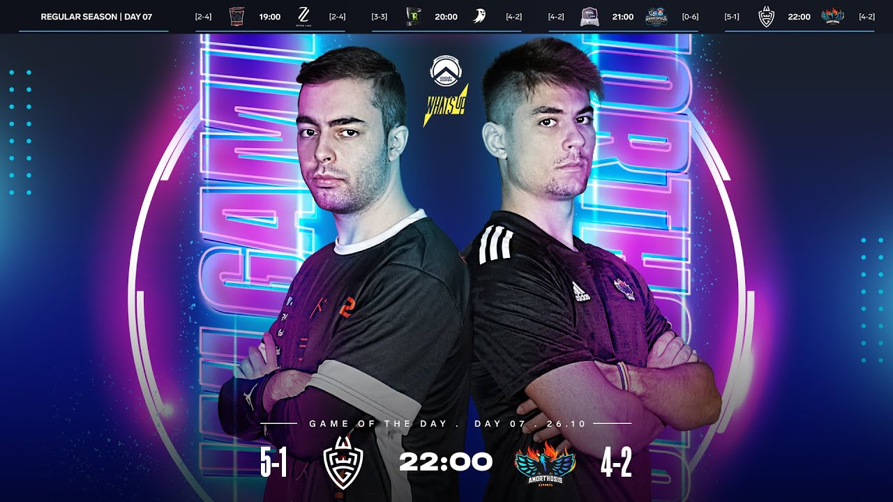 Greek Legends League Winter Split 2021 powered by What's Up | Regular Season | Day 7