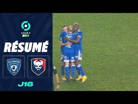 CA Bastia Caen Goals And Highlights