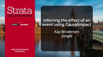Inferring the effect of an event using CausalImpact