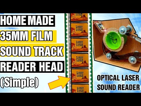 35MM SİNEMA FİLMİNDEN SES ELDE ETMEK - OPTICAL SOUND HEAD - How Sound Film Works Part 1