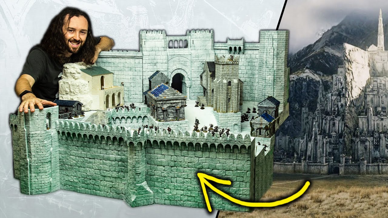 Minecraft: EPIC Minas Tirith - Timelapse 