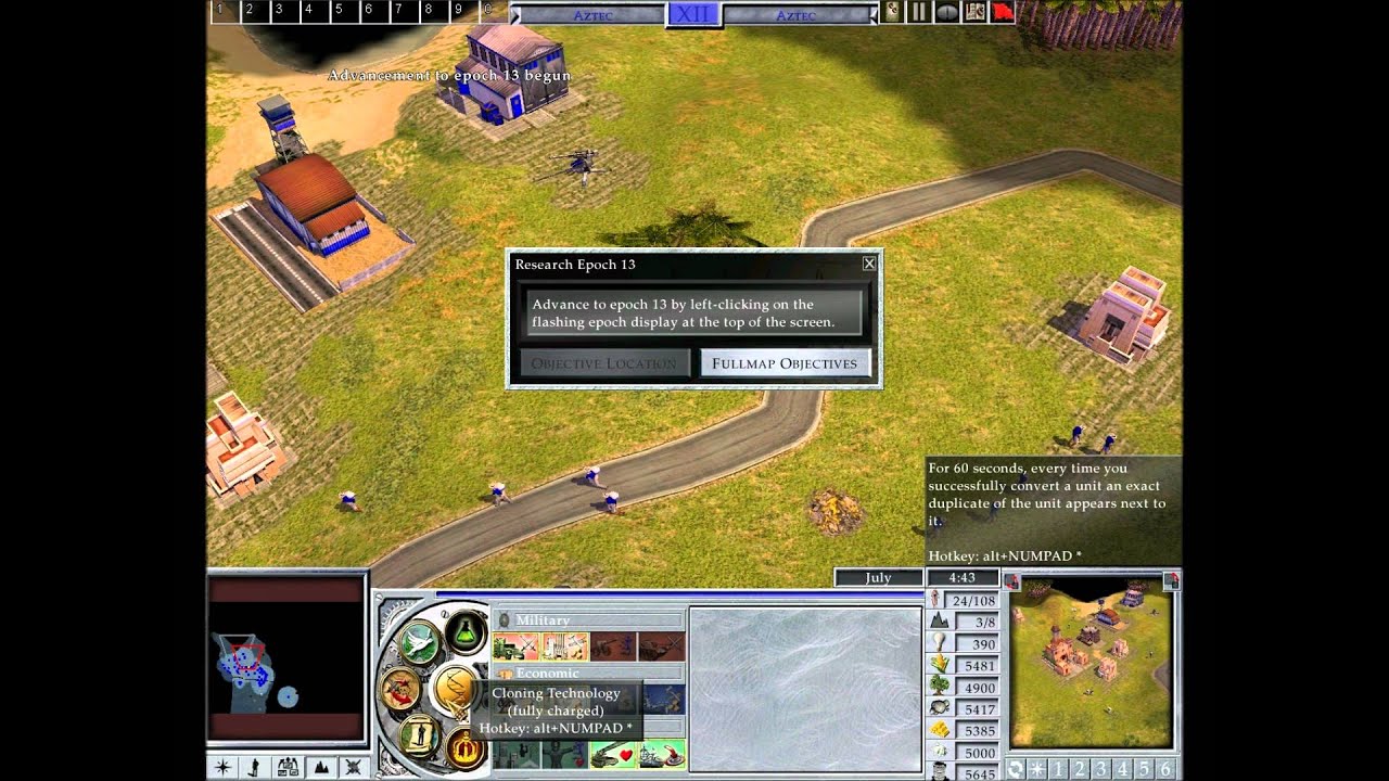 empire earth 2 full screen