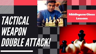 Chess lessons for beginners | Double Attack.theme with puzzles | Chess ideas , moves , strategy |