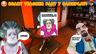 Scary teacher part 7 gameplay/Scary teacher in tamil/horror/on vtg!