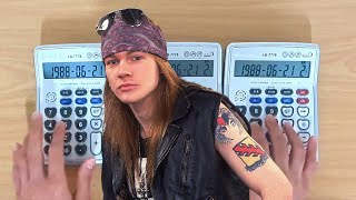 Guns N' Roses - Sweet Child O' Mine (Calculator Cover)