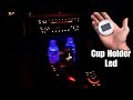 Car Cup Holder Solar Led Light