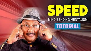 Unlock the Secret to Lightning-Fast Mentalism - Speed!!! #mentalism_tutorial #magic