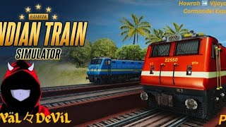 12655 Cormandel Express 🚆 ने किया Howrah से Vijaywada का सफर #tranding #train #express #vijaywada