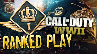 Call of Duty:WW2 Ranked Play, My Final Placement Match!