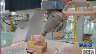 Swinks 5 axis CNC Router Machining Center
