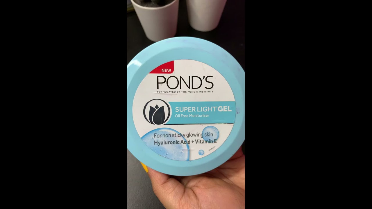 Ponds super light gel oil free moisturiser