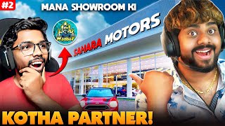 Maddy Telugu Gamer Became Partner For Our Car Showroom | Car For Sale Simulator | Episode 2