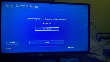 Playstation 4 system software update version 4.07 is available to download (PS4 software update)