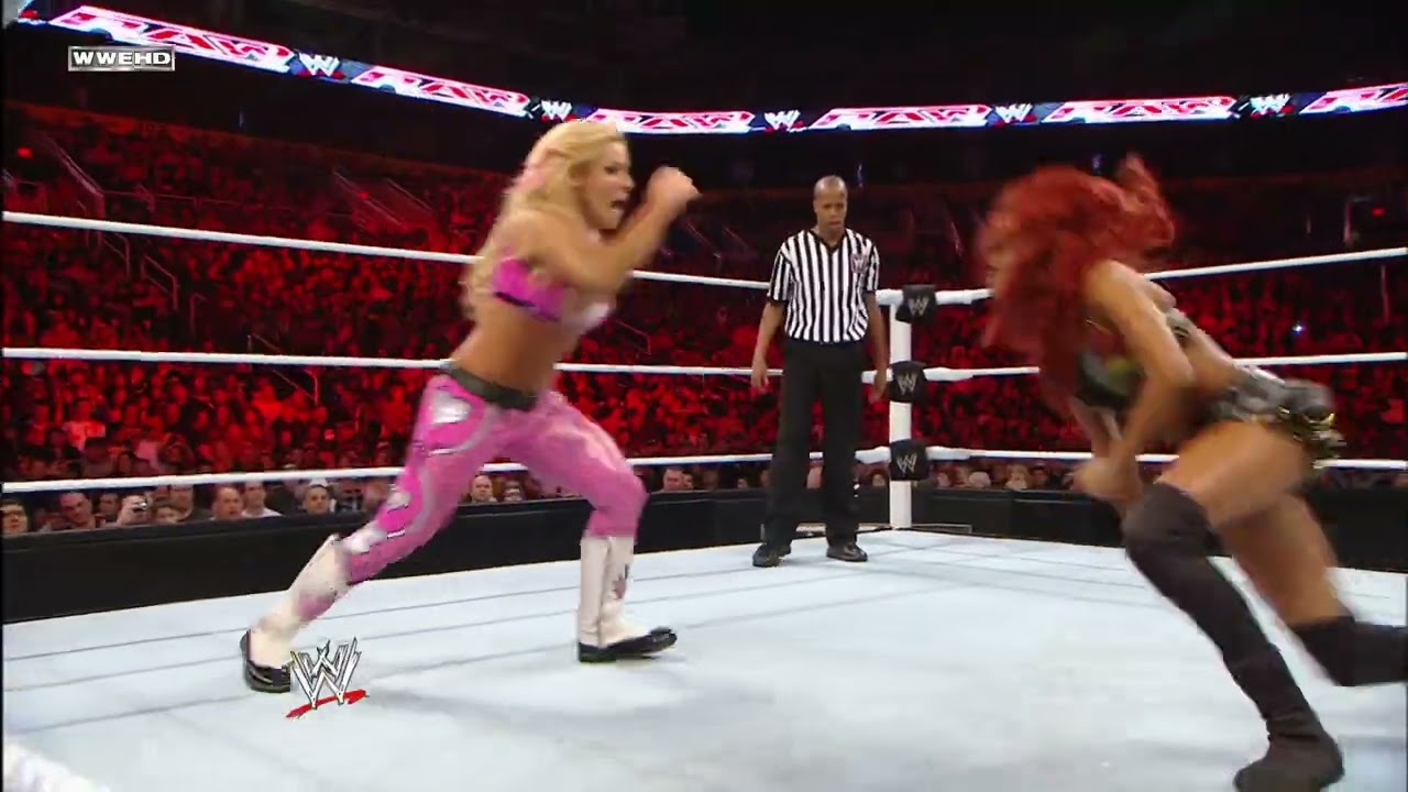 FULL MATCH: 1080pHD WWE RAW 01/03/11 Alicia Fox, Maryse & Melina vs Brie Bella, Eve Torres & Natalya