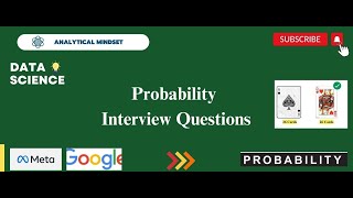 Probability Interview Questions Part1/2 | Top Probability Questions and Answers