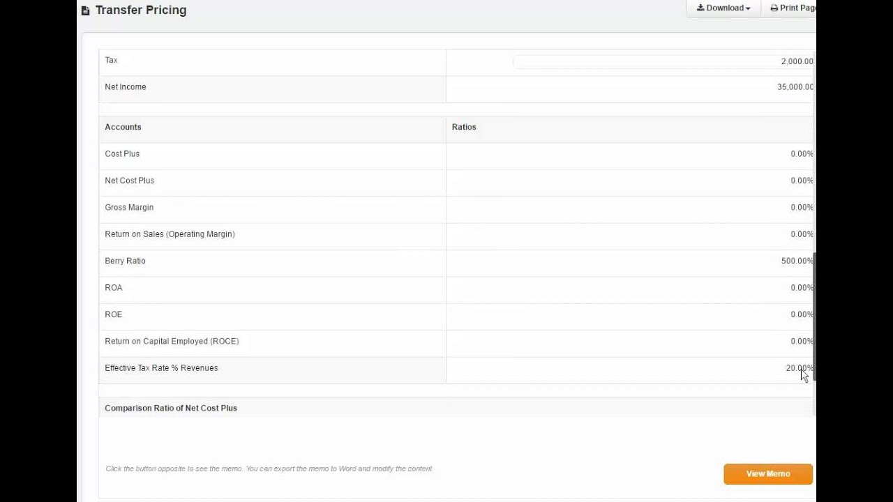 Transfer Pricing Calculator YouTube