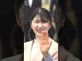 【本編は上の▶から】淡いピンクジャケットをお召しに 愛子さま福島初訪問 天皇皇后両陛下とともに 震災・原発災害から15年 被災者と交流 #shorts