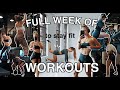 FULL WEEK OF WORKOUTS To Stay Fit, Healthy & Happy