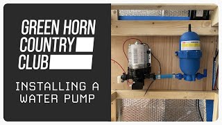 Installing a Shurflo Water Pump and Fiamma Accumulator | Plumbing | DIY Sprinter Van Conversion UK