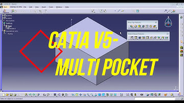 MULTI POCKET IN CATIA