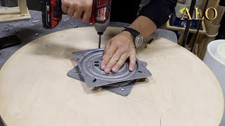 How to install a swivel base - Alo Upholstery