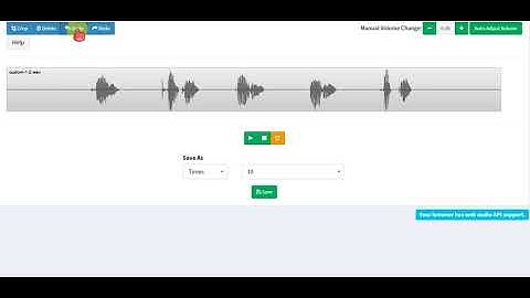 How to create custom audio files