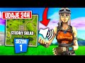 UDAJĘ ŻE MAM SEZON 1 W FORTNITE przez 24H ! TROLLUJE WIDZÓW !