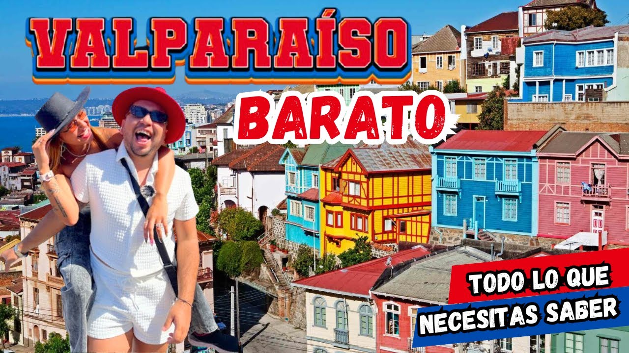 Valparaíso con MENOS de $15 😱✨ Secretos para un Día ÉPICO y Barato