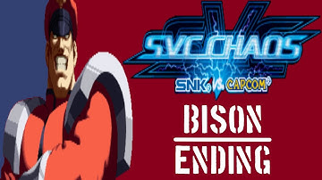 SNK vs. Capcom: SVC Chaos - Ending - M. Bison