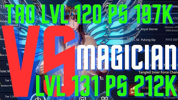 MIR4 TAOIST PVP - LVL 120 PS 197K VS LVL 131 PS 212K , ITS MAGIC!