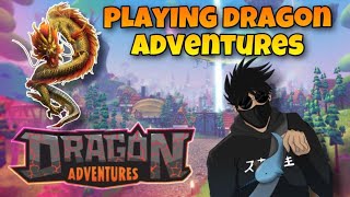 Playing Dragon Adventures for the First Time | ROBLOX