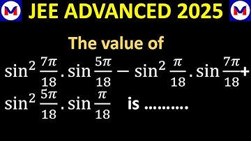 🔥JEE Advanced 2025|Mind-Blowing Trigonometry Problem for JEE Advanced|Only 1% Can Solve This!#iitjee