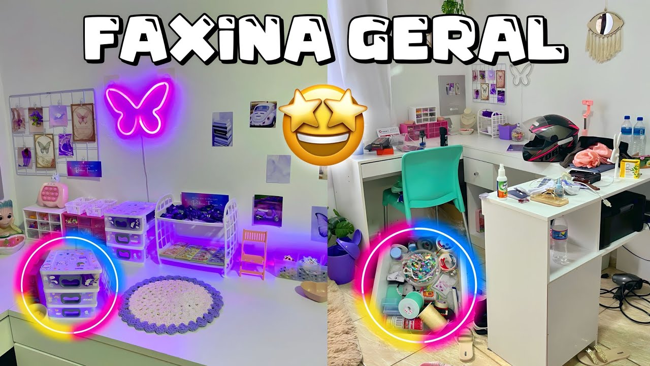 FAXINA PÓS FÉRIAS NA LOJINHA DE MIÇANGAS🥰