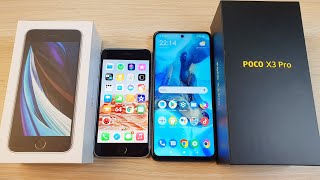 IPHONE SE (2020) VS POCO X3 PRO - ЧТО ВЫБЕРЕШЬ ТЫ? ПОЛНОЕ СРАВНЕНИЕ!