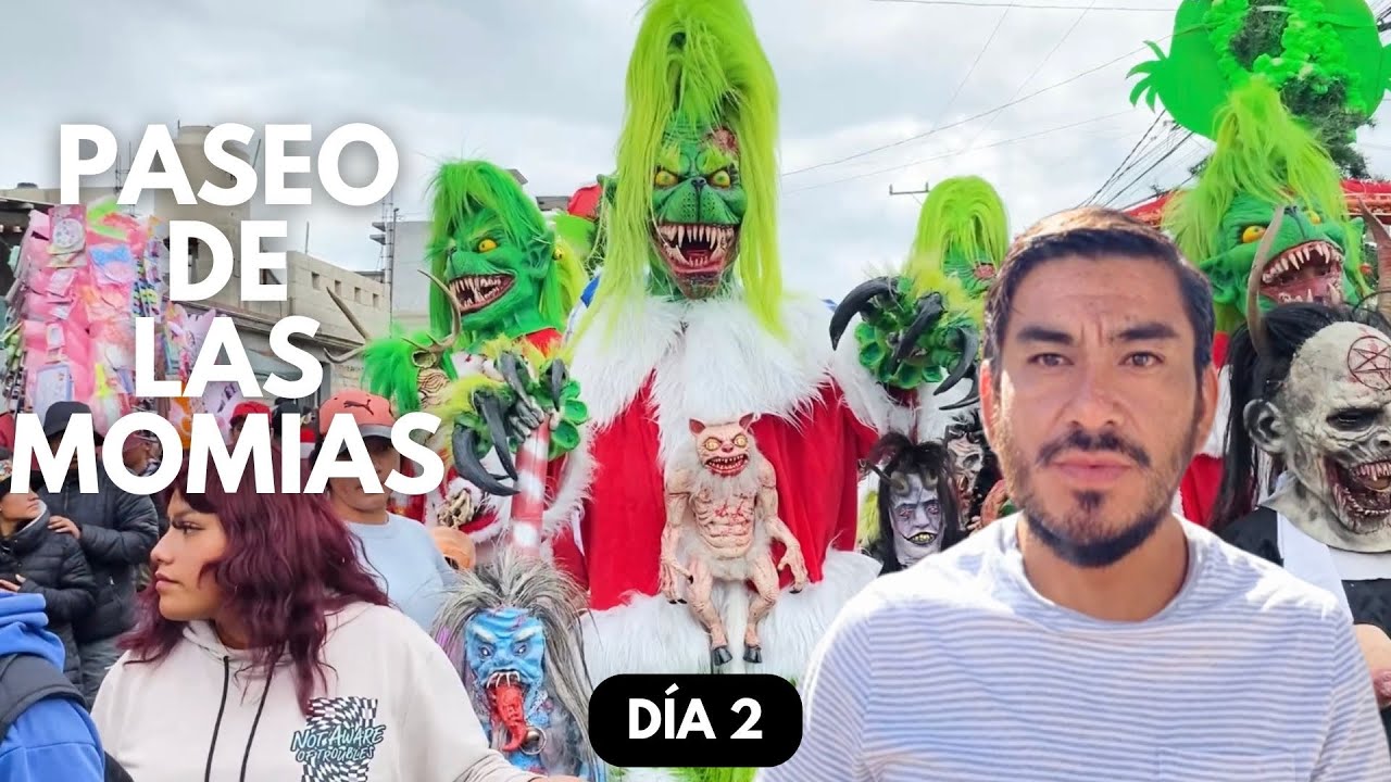 EL CARNAVAL MÁS ATERRADOR DE MÉXICO: Paseo de las Momias 2023 ● San Francisco Tlalcilalcalpan | D2